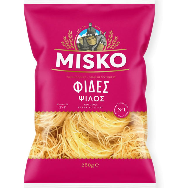 Misko Thin Noodles 250g - The Meander Shop