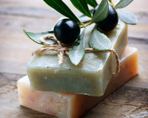 Organic Handmade Olive Soaps - The Meander Shop