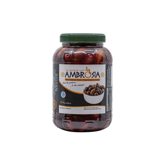 Kalamon Black Olives 1kg - The Meander Shop