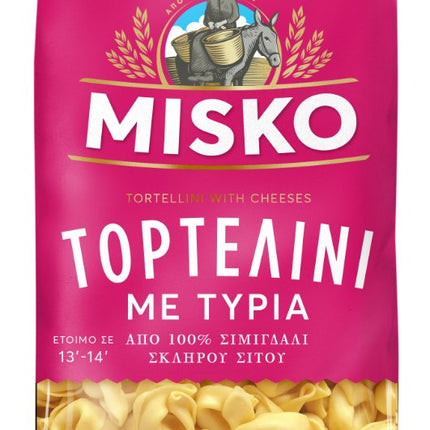 Misko Tortellini filled with Cheese 250g - The Meander Shop